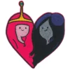 Princess Bubblegum Marceline Heart Patch