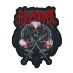 Alice Cooper "Spend the Night With" Skull Patch