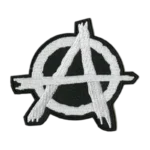 Anarchy Symbol Embroidered Patch