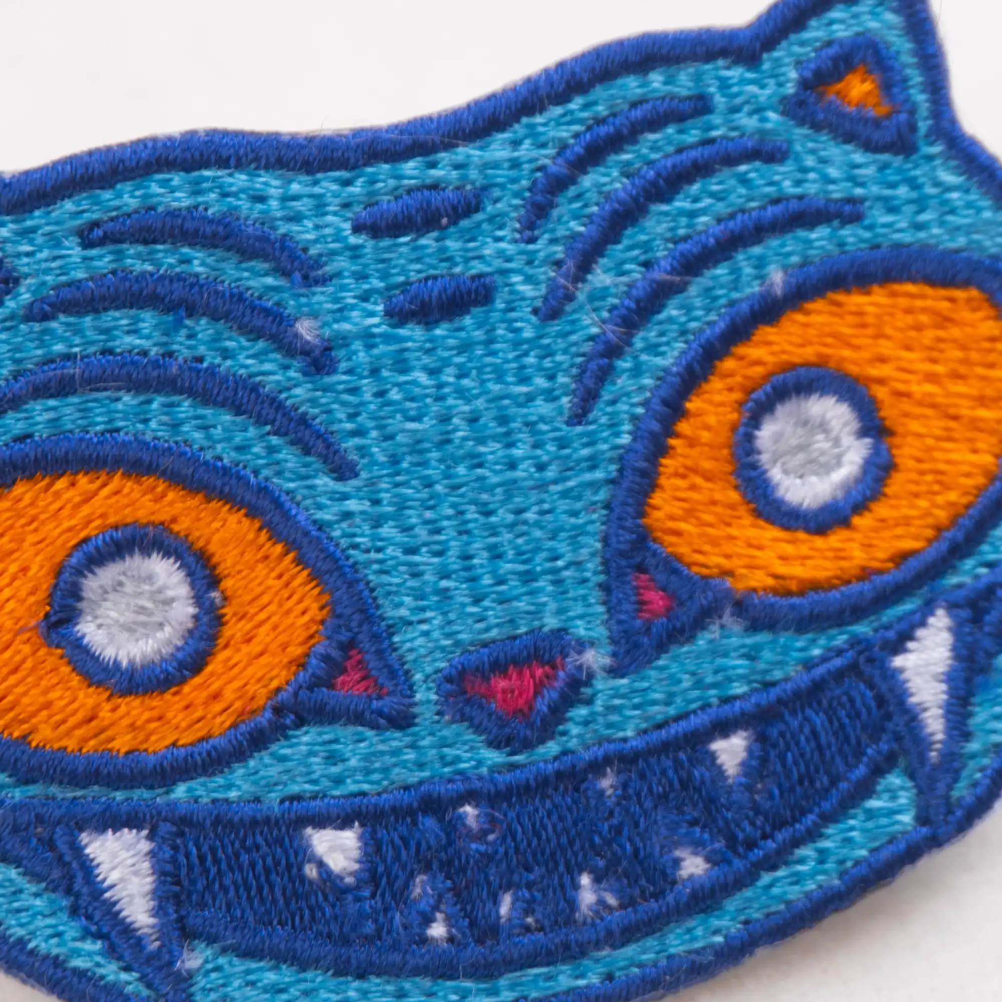 Blue Tiger Face Patch