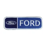 Ford Blue Oval and Block Lettering Patch