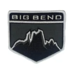 Ford Bronco Big Bend Mountain Embroidered Patch