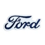Ford Blue Script Logo Iron-On Patch