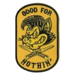 Good For Nothin' Rockabilly Cat Patch