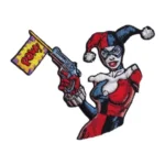 Harley Quinn 'POW!' Gun Patch