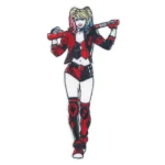 Harley Quinn Baseball Bat Patch