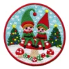 Holiday Elf Friends Patch