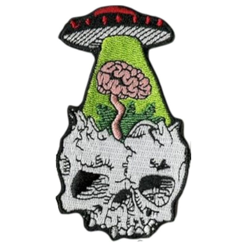 Losing Mind Brain Lost in UFO Patch