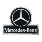 Mercedes-Benz Logo Embroidered Patch