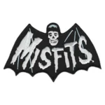 Misfits Bat-Wing Logo Embroidered Patch
