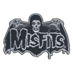 Misfits Fiend Skull Logo Embroidered Patch
