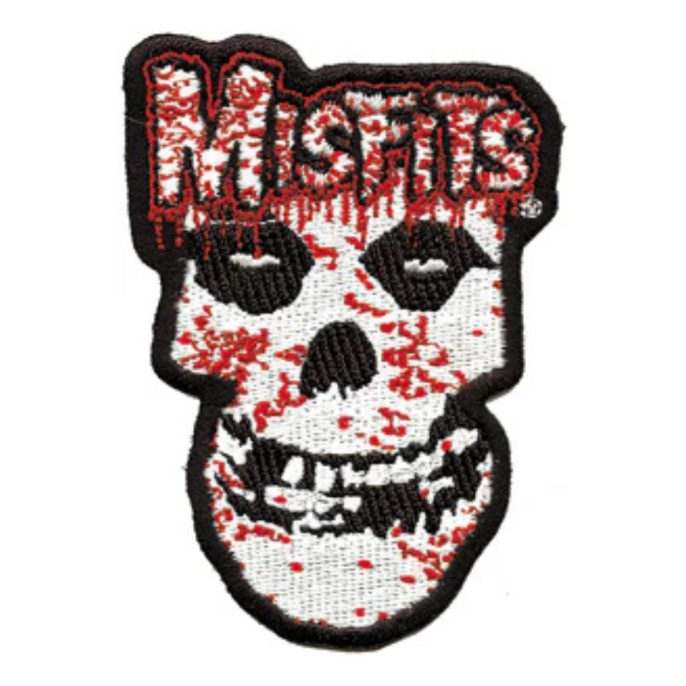 Misfits Bloody Dripping Skull Patch