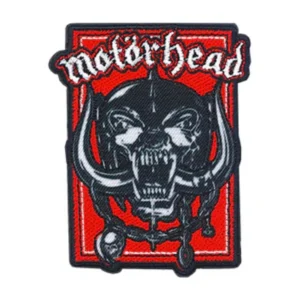 Motorhead Red Warpig Logo Patch