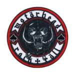 Motorhead Rock & Roll Warpig Round Patch