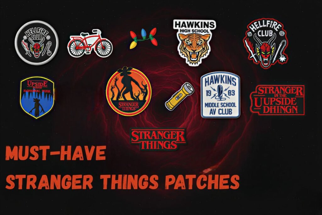 Must-Have Stranger Things Patches
