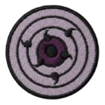 Naruto Rinnegan Eye Embroidered Patch