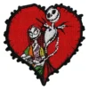 Jack and Sally Heart Patch