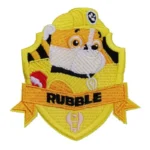 PAW Patrol Rubble Construction Pup Sheild Patch