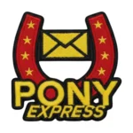 Mouthwashing Game Pony Express Logo Patch