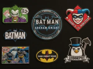 Pop Culture Batman Patches 