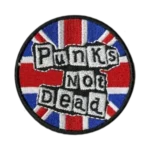 Punks Not Dead Union Jack Patch