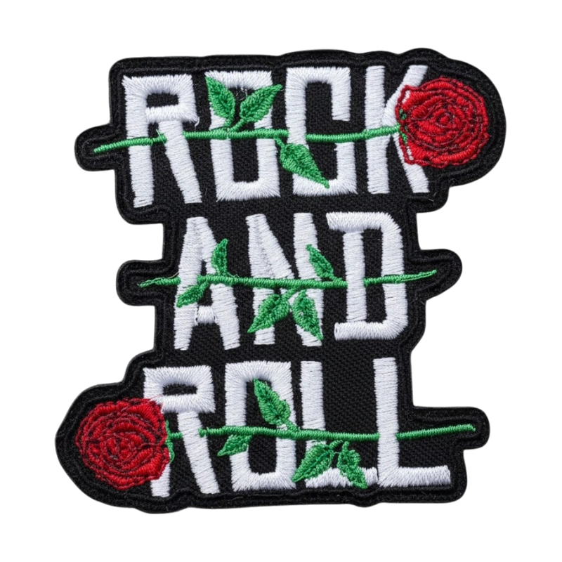 Rock and Roll Rose Patch