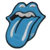 Rolling Stones blue Logo Patch