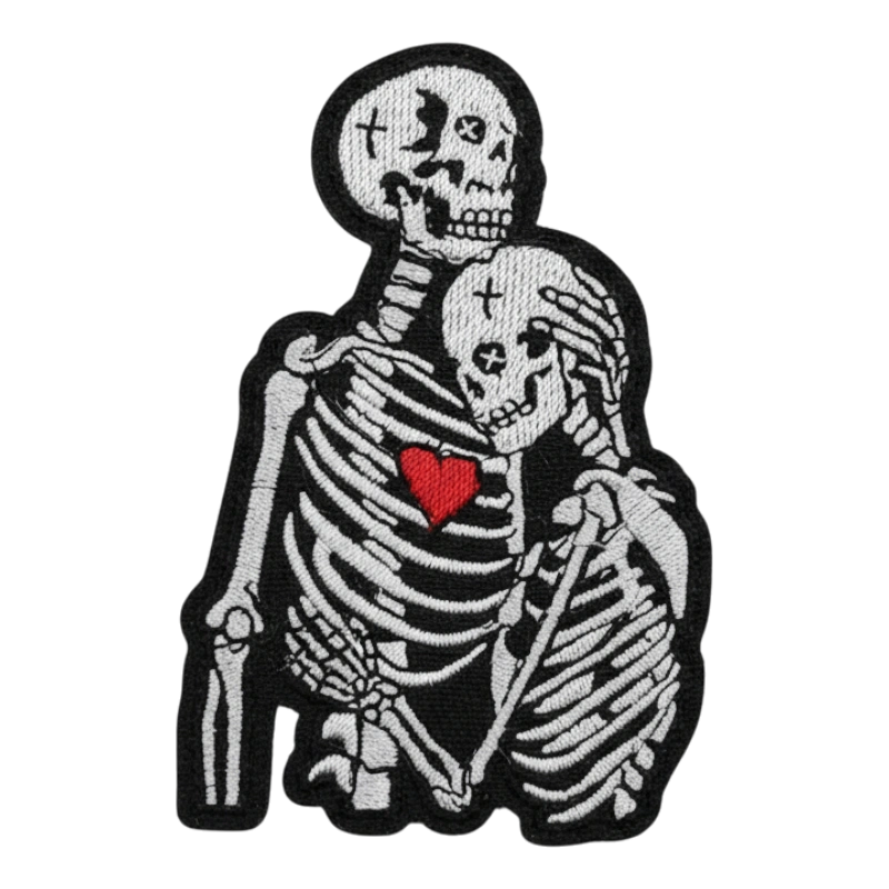 Skeleton Hugging Patch