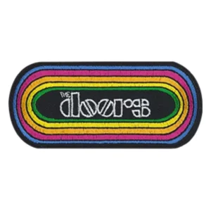 The Doors Rainbow Logo Patch