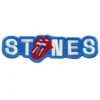 Rolling Stones Tongue Blue Patch