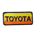 Toyota Retro Tri-Color Embroidered Patch