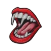 Vampire Fangs Patch
