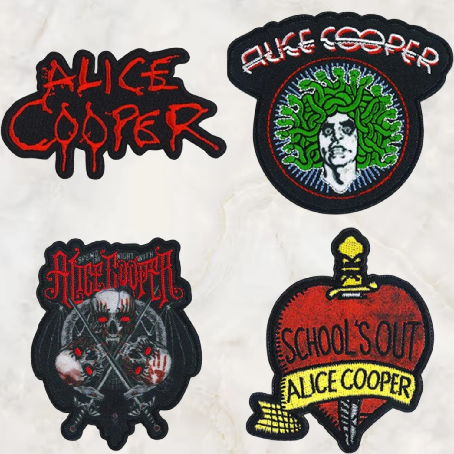 Alice Cooper Patches