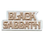Black Sabbath Script Logo Patch