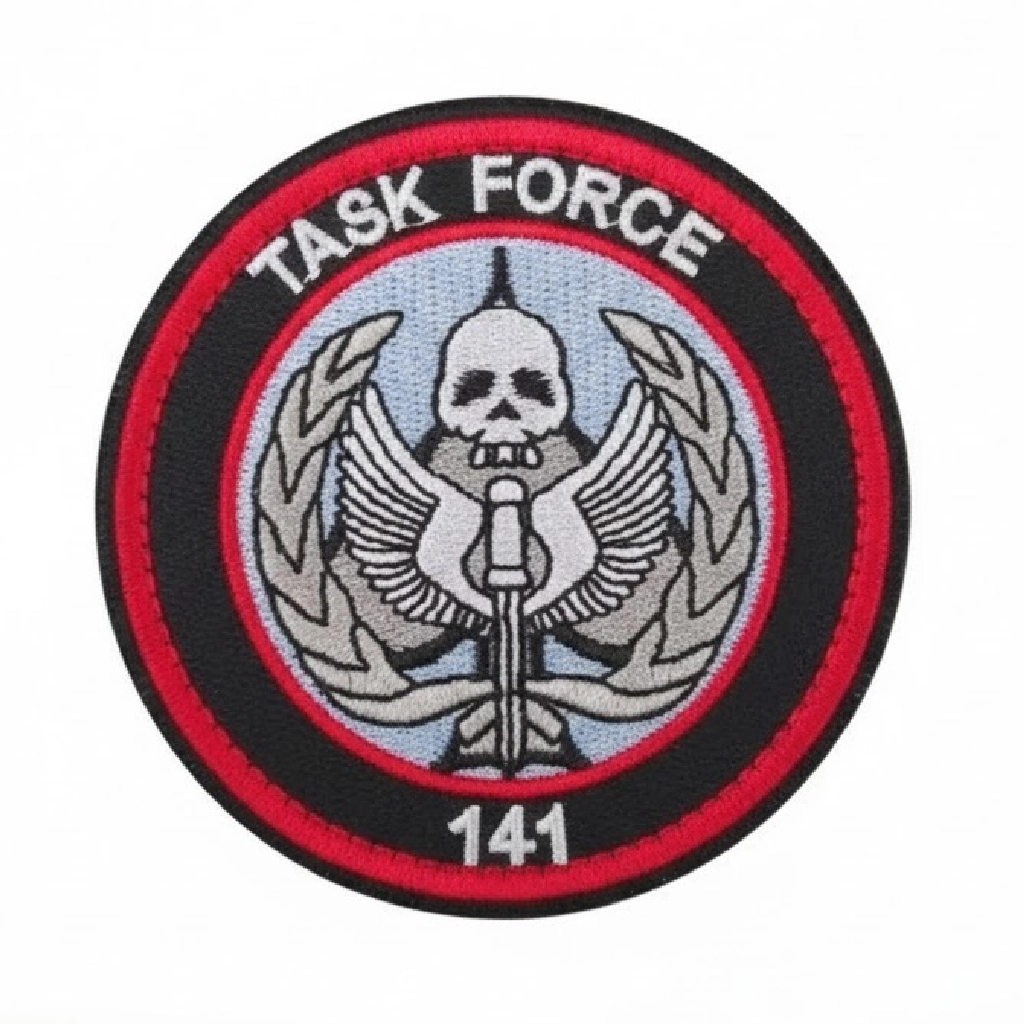 Call of Duty Task Force 141 Red Patch