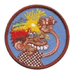 Grateful Dead Europe '72 Art Ice Cream Kid Patch