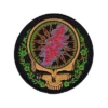 Grateful Dead Floral Steal Your Face Patch