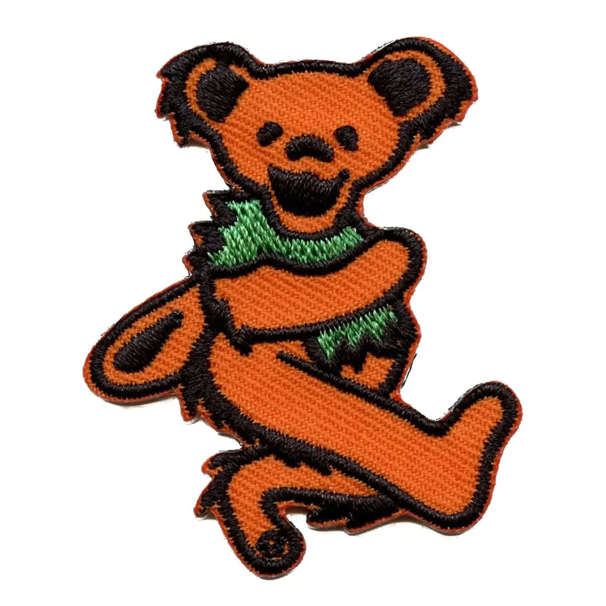 Grateful Dead Orange Bear Patch