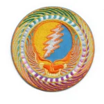Grateful Dead Psychedelic Steal Your Face Patch