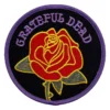 Grateful Dead Scarlet Rose Patch