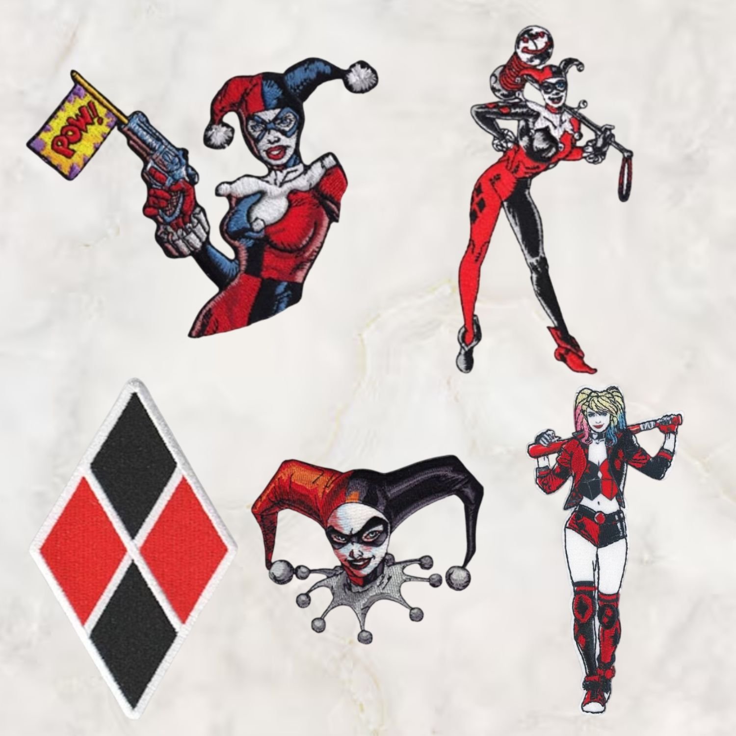 Harley Quinn Patches
