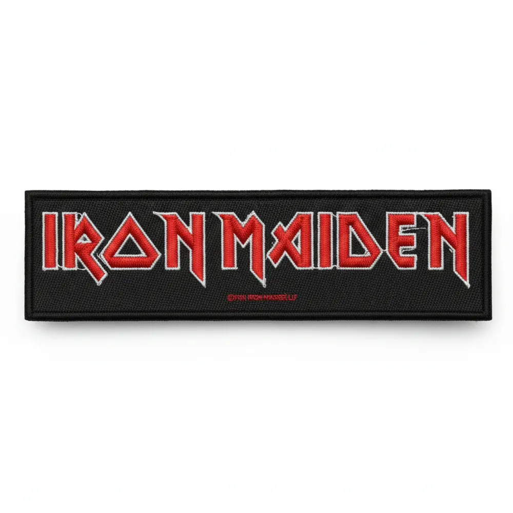 Iron Maiden Rectangular Logo Patch