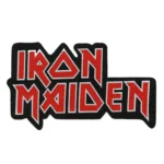 Iron Maiden Red/White Logo Patch