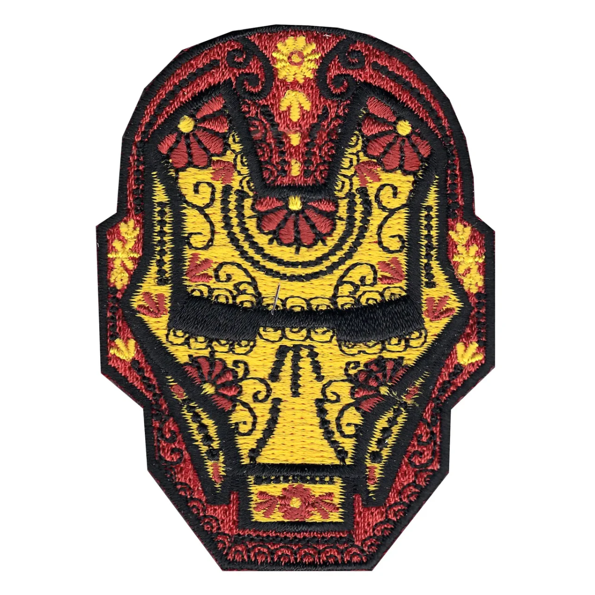 Iron Man Calavera Helmet Patch