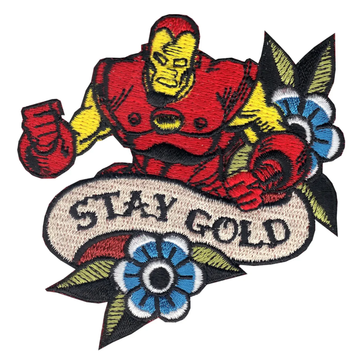 Iron Man Stay Gold Patch