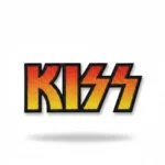 KISS Rock Band Logo Embroidered Patch