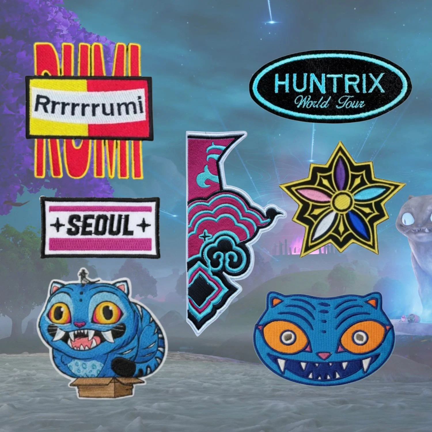 KPop Demon Hunters Patches