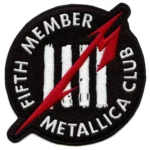 Metallica Fifth Member Club Patch