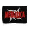 Metallica Script 3D Logo Patch