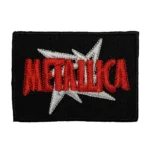 Metallica Script 3D Logo Embroidered Patch